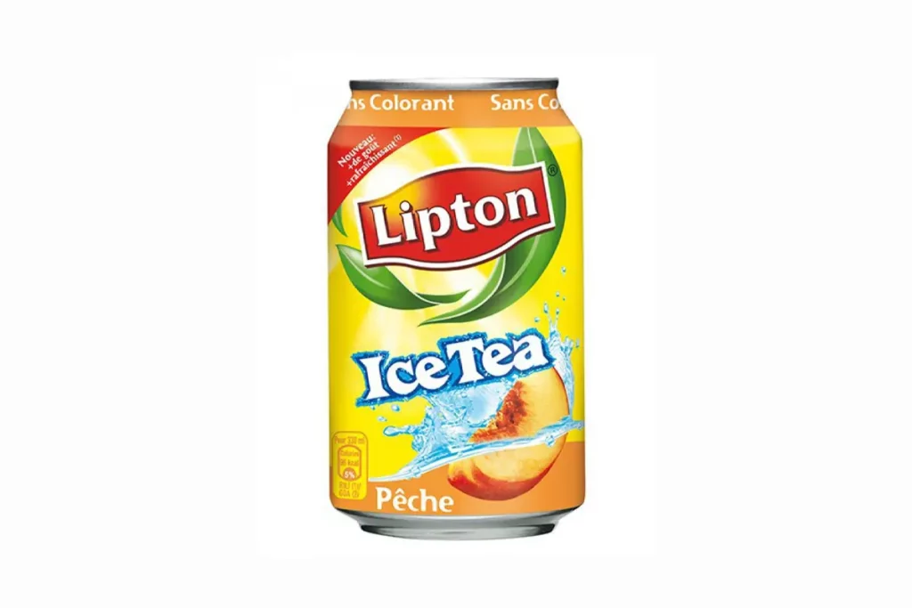 Ice-tea pêche