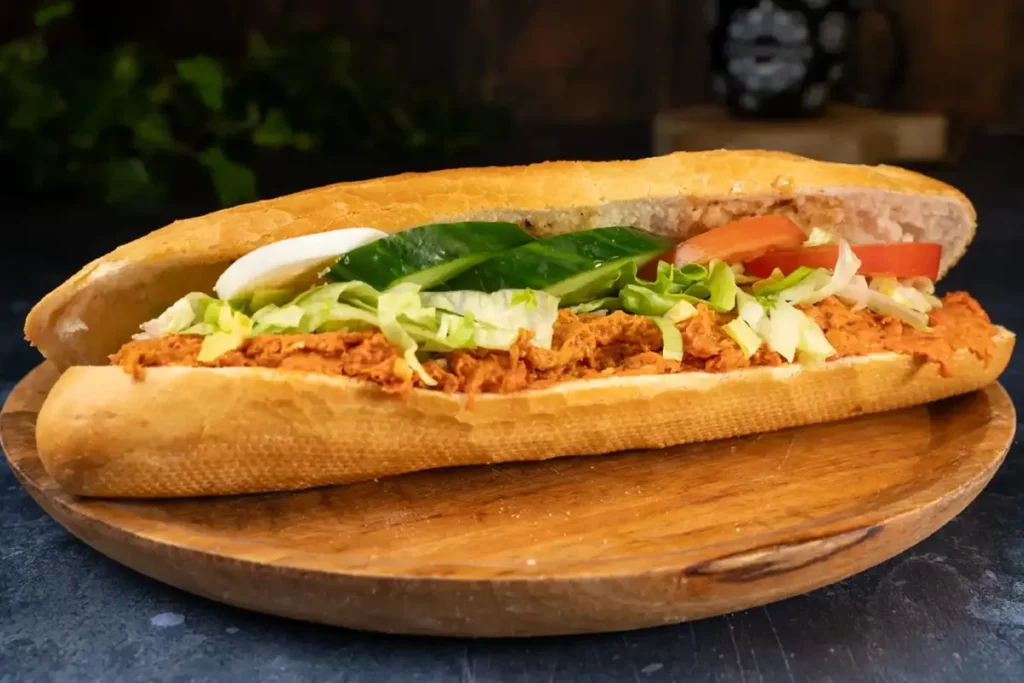 Filet américain préparé • ½ Baguette